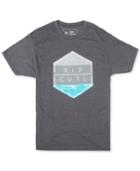 Rip Curl Overruled Heather Graphic-print Logo T-shirt