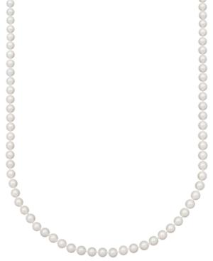 Belle De Mer Pearl Necklace, 18 14k Gold Aa Akoya Cultured Pearl Strand (6-6-1/2mm)