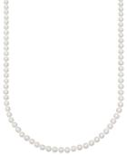 Belle De Mer Pearl Necklace, 18 14k Gold Aa Akoya Cultured Pearl Strand (6-6-1/2mm)