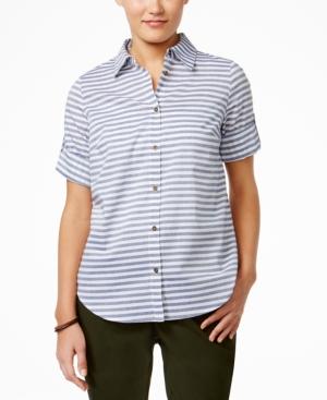 G.h. Bass & Co. Striped Short-sleeve Shirt