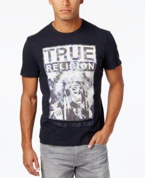 True Religion Men's World Tour Graphic Print T-shirt