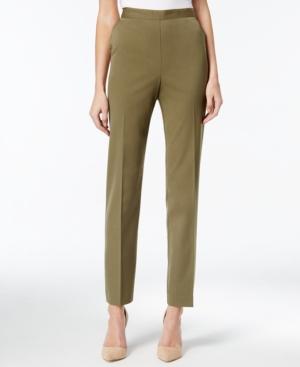 Alfred Dunner Cactus Ranch Collection Pull-on Ankle Pants