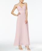 Crystal Doll Juniors' Strappy-back Maxi Dress