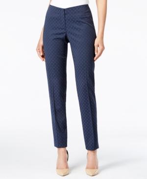 Alfani Printed Jacquard Pants, Only At Macy's