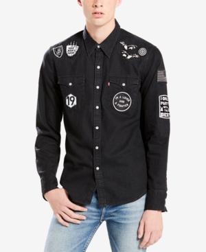 Levi's Limited Men's Patched Barstow Western Shirt, Created For Macy's