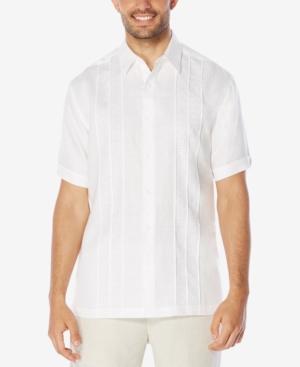 Cubavera Men's Linen Blend Panel Shirt