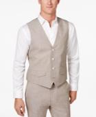 Tasso Elba Men's Classic-fit Chambray Vest, Only At Macy's