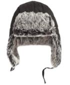 Levi's Men's Trapper Hat With Faux-fur Trim