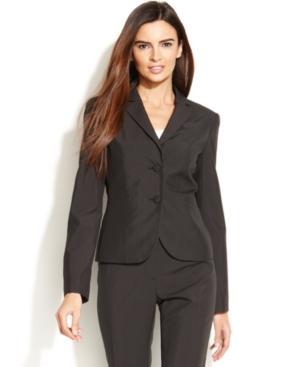 Calvin Klein Two-button Pinstriped Blazer