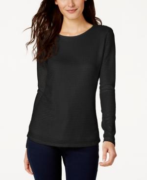 Calvin Klein Long-sleeve Textured Top