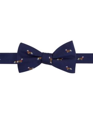 Tommy Hilfiger Men's Sweater Dog Club Pre-tied Bow Tie