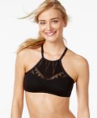 Kenneth Cole Illusion High-neck Bikini Top Women's Swimsuit