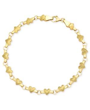 Yellora Bracelet, Yellora Satin Heart Bracelet