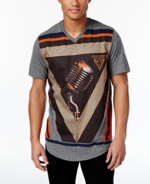 Sean John Men's Microphone Check T-shirt