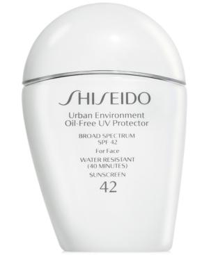 Shiseido Urban Environment Oil-free Uv Protector Spf 42, 50 Ml