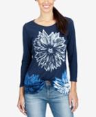 Lucky Brand Floral Graphic Top