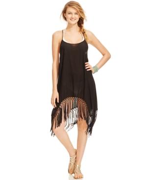 Raviya Fringe-hem Cover-up Women's Swimsuit