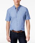 Club Room Men's Chambray Short-sleeve Shirt, Only At Macy's