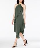 Bar Iii Draped Asymmetrical Dress, Created For Macy's