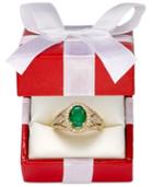 Brasilica By Effy Emerald (1-1/2 Ct. T.w.) And Diamond (1/2 Ct. T.w.) Ring In 14k Gold