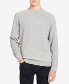 Calvin Klein Men's Pieced Textured Sweatshirt