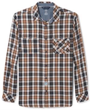 Rocawear Shirt, Long Sleeve Bishop Plaid Shirt