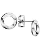 Calvin Klein Women's Beauty Stainless Steel Circle Stud Earrings Kj4nme000100