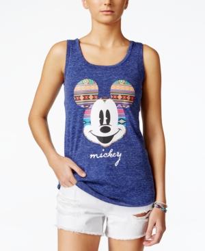 Freeze 24-7 Juniors' Disney Mickey Mouse Graphic Tank Top