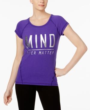 Ideology Mesh-trim Graphic T-shirt, Only At Macy's