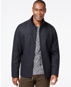 Perry Ellis Wool-blend Zip-front Jacket