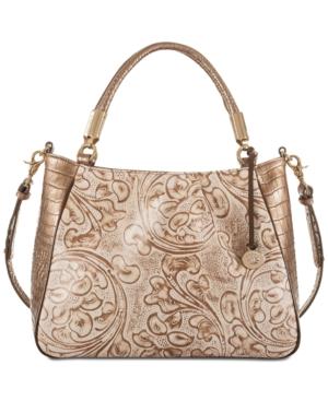 Brahmin Ruby Rose Gold Bourdelle Medium Shoulder Bag