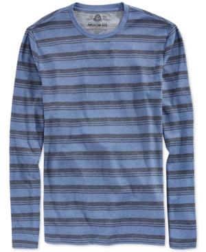 American Rag Two-tone Striped Long-sleeve T-shirt, Only At Macy's