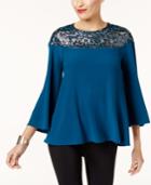 Alfani Sequined Swing Top, Created For Macy's