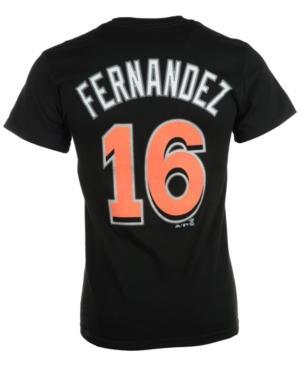Majestic Men's Jose Fernandez Miami Marlins Official Player T-shirt