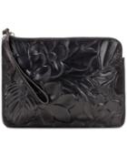 Patricia Nash Floral Deboss Cassini Wristlet