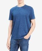 Calvin Klein Jeans Men's True Indigo Textured T-shirt
