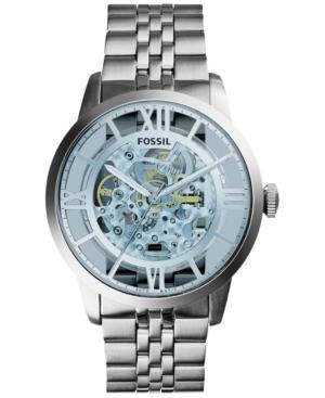 Fossil Men's Automatic Townsman Stainless Steel Bracelet Watch 44mm Me3073