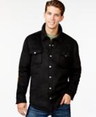 American Rag Men's Elbow-patch Shirt Jacket