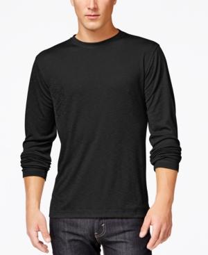 Tasso Elba Performance Sun Protection Ribbed Long-sleeve T-shirt