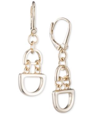 Dkny D-link Chain Drop Earrings, Created For Macy's