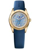 Tommy Hilfiger Women's Blue Silicone Strap Watch 30mm 1781550