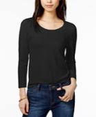 Tommy Hilfiger Scoop-neck Sweater, Created For Macy's