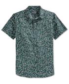 American Rag Men's Floral-print Short-sleeve Shirt, Only At Macy's