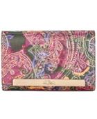 Patricia Nash Metallic Tooled Lace Cametti Wallet
