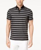 Calvin Klein Men's Stripe Polo Shirt