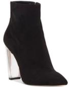 Jessica Simpson Tarek Lucite-heel Booties Women's Shoes