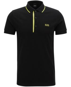 Boss Men's Slim-fit Oxford Cotton Polo