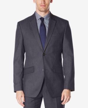 Perry Ellis Men's Classic-fit Performance Tonal Dobby Blazer