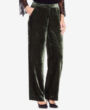 Vince Camuto Velvet Drapey Wide-leg Pants