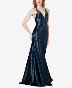 Fame And Partners Freesia Open-back Plunge Gown